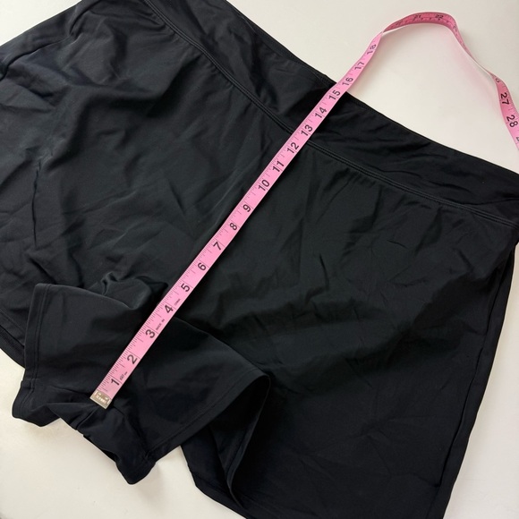 Swim Solutions Boyshorts Womens 18W Black Thigh Minimizer Swim Bottom New NWT - Picture 8 of 11
